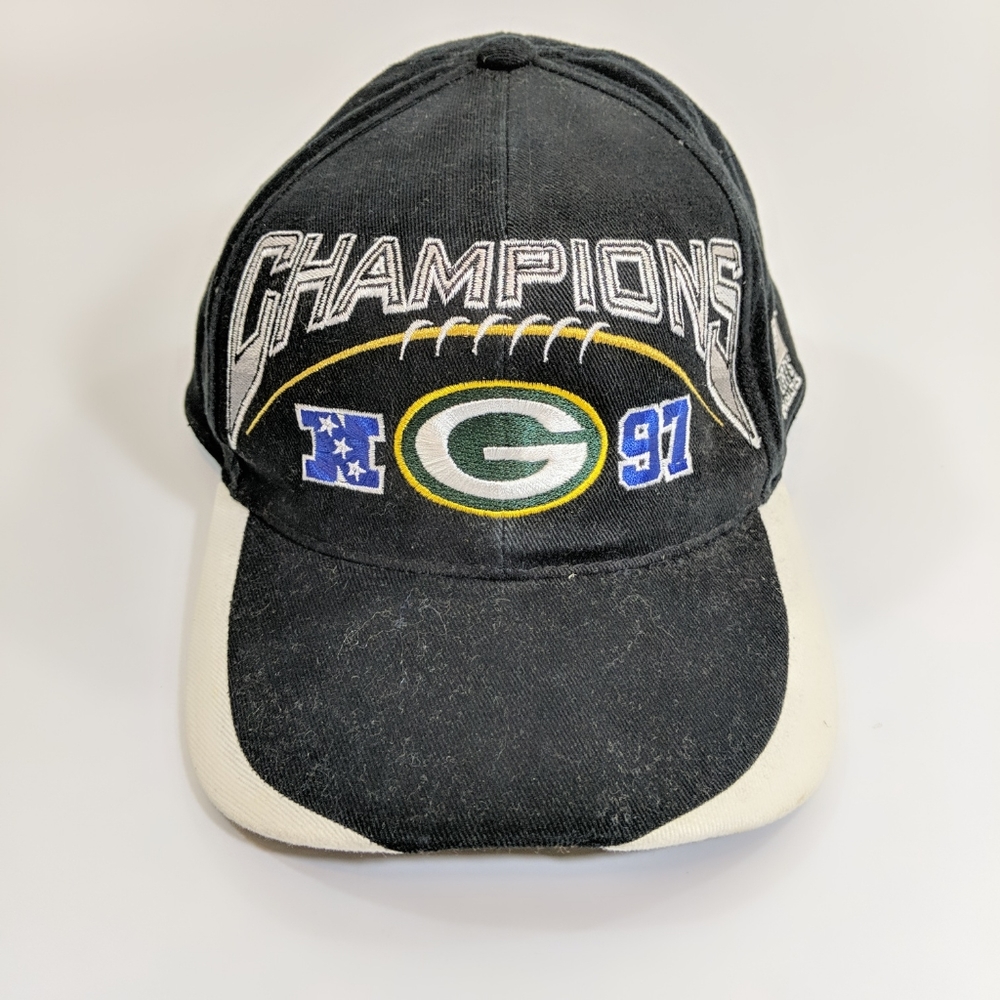 Vintage 1997 Green Bay Packers NFC Champions Hat